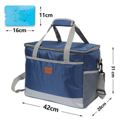 Ikodm Kühltasche Campingtasche Isoliertasche Faltbar Kühlbox Picknicktasche 15/25/33L