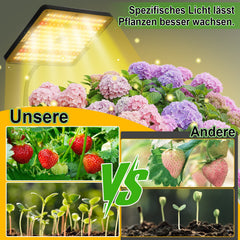 Ikodm LED Pflanzenlampe Grow Light UV IR mit Ständer