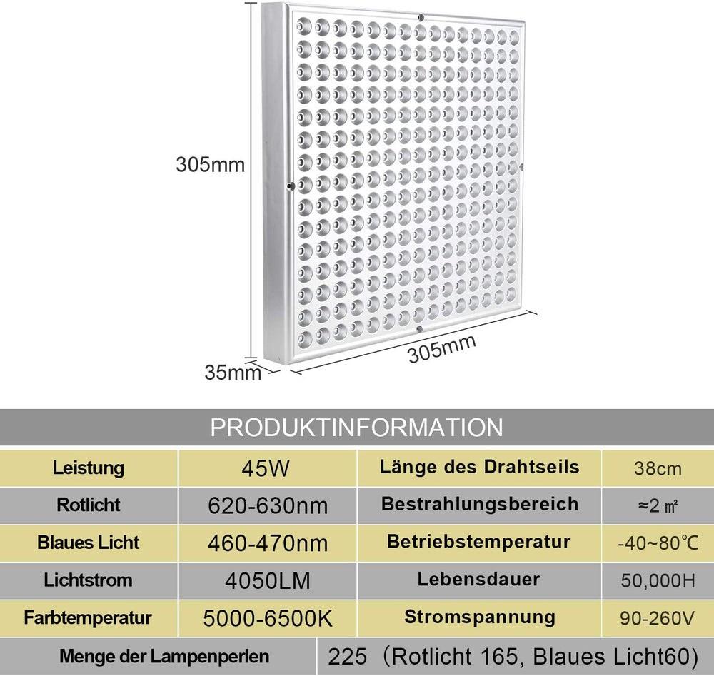 LED Pflanzenlampe