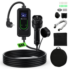 Ikodm Mobile Wallbox Ladekabel Typ 2 EV Ladegerät