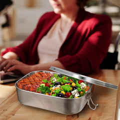 Ikodm Edelstahl-Lunchbox mit Trennwand
