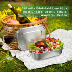 Ikodm Edelstahl-Lunchbox mit Trennwand