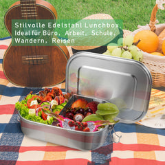 Ikodm Edelstahl-Lunchbox mit Trennwand
