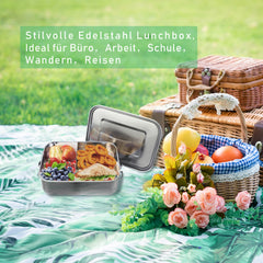 Ikodm Edelstahl-Lunchbox mit Trennwand