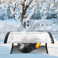 Ikodm Mähroboter Garage Dach UV-Schutz Polycarbonat