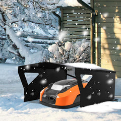 Ikodm Mähroboter Garage für Rasenmähroboter Verzinktem