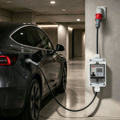 Ikodm Mobiler Drehstromzähler 32A 400V
