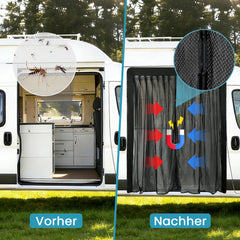 Ikodm Moskitonetz Van mit Magnetismus