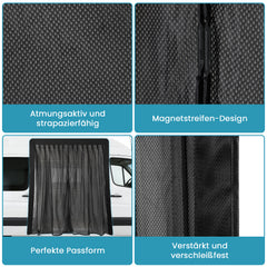 Ikodm Moskitonetz Van mit Magnetismus