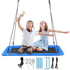 Ikodm Nestschaukel Kinderschaukel Höhenverstellbar 110–180 cm