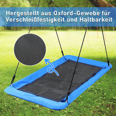 Ikodm Nestschaukel Kinderschaukel Höhenverstellbar 110–180 cm