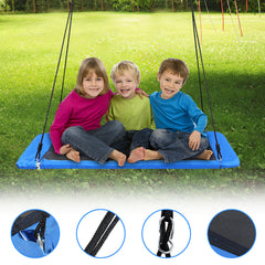 Ikodm Nestschaukel Kinderschaukel Höhenverstellbar 110–180 cm