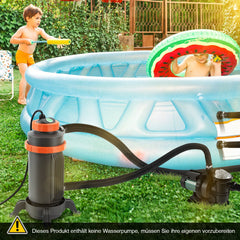 Ikodm Poolheizung Elektrisch Schwimmbadheizung bis zu 45°