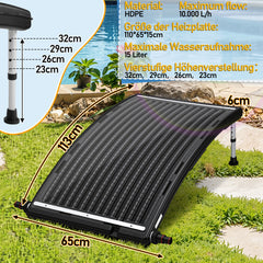 Ikodm Poolheizung Solar Pool Solarheizung