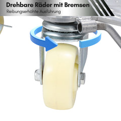 Ikodm Rangierhilfe PKW Rangierroller Auto 2/4 Stück
