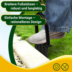 Ikodm Rasenkantenschneider Rasenkantenstecher mit T-Griff