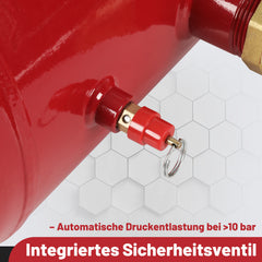 Ikodm Reifen Booster 20 L, Druckluft-Reifenfüller für Auto, LKW & Traktor