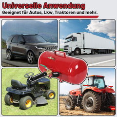 Ikodm Reifen Booster 20 L, Druckluft-Reifenfüller für Auto, LKW & Traktor