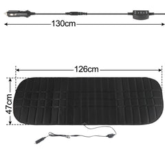 Ikodm Auto Sitzheizung/Rücksitzheizung Matten Universal 12V