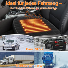 Ikodm Auto Sitzheizung/Rücksitzheizung Matten Universal 12V