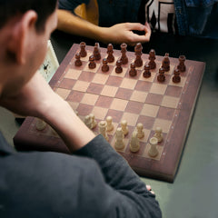 Ikodm Schachspiel 3 in 1 Schach Schachspiel