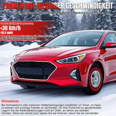 Ikodm 2x Schneesocken für Reifen Auto Reifensocken Verdickte