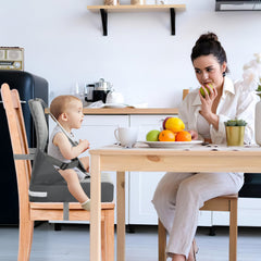 Ikodm Tragbares Sitzkissen Kinder Stuhl, Rutschfeste Baby Sitzerhöhung inklusive Storage Bag