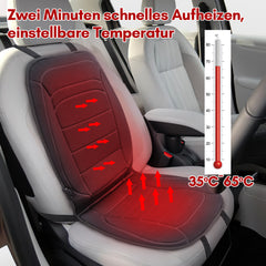Ikodm Auto Sitzheizung 2 Heizstufen 12V PKW KFZ carbonheizmatte