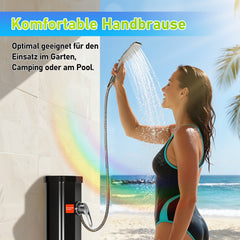 Ikodm Solardusche 20L Niedrige mit Schutzhülle