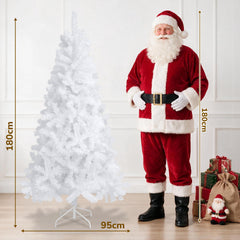 Ikodm Weihnachtsbaum Außen Xmas mit Ständer