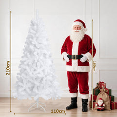 Ikodm Weihnachtsbaum Außen Xmas mit Ständer