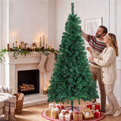 Ikodm Weihnachtsbaum Außen Xmas mit Ständer