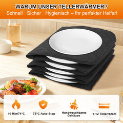 Ikodm Tellerwärmer Elektrischer, tellerwärmer gastro, küche