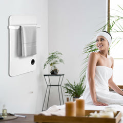 Ikodm Infrarotheizung Handtuchhalter Thermostat 400W/600W