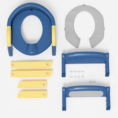 Ikodm Toilettentrainer 3 in 1 Kinder Toilettensitz mit Treppe mit Leiter WC Sitz Potty