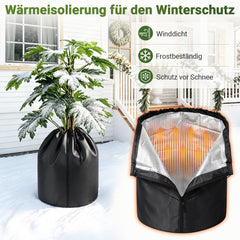 Ikodm 2 Stück Thermo-Topfschutz Pflanzkübel-Winterschutz