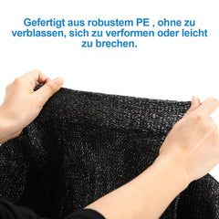 Ikodm Trampolin-Schattenabdeckung Trampolin-Sonnenschutz für 6/8 Stangen