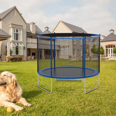 Ikodm Trampolin-Schattenabdeckung Trampolin-Sonnenschutz für 6/8 Stangen