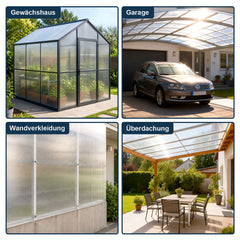Ikodm Transparente Polycarbonat-Dachplatte
