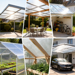 Ikodm Transparente Polycarbonat-Dachplatte