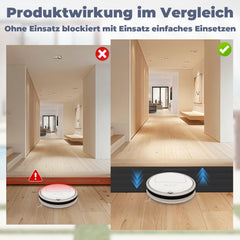 Ikodm Türschwellenrampe Rollstuhlrampe Gummi 1,5-4,5 cm