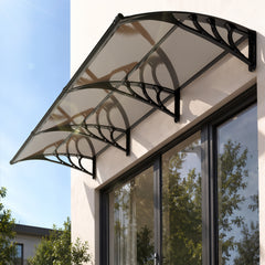 Ikodm Vordach für Haustür, Fenster/Terrasse, PC-Dach
