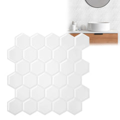 Ikodm Fliesenaufkleber Wandpaneele Deko Selbstklebend Klebefliesen 3D