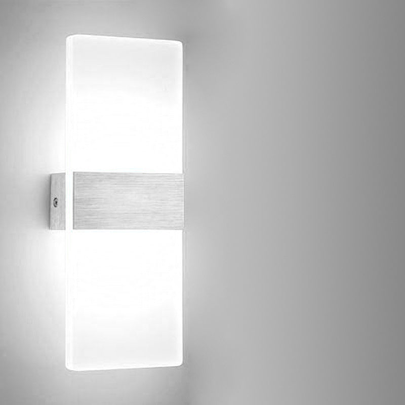 Ikodm LED Wandleuchte 12W für Flur & Bad