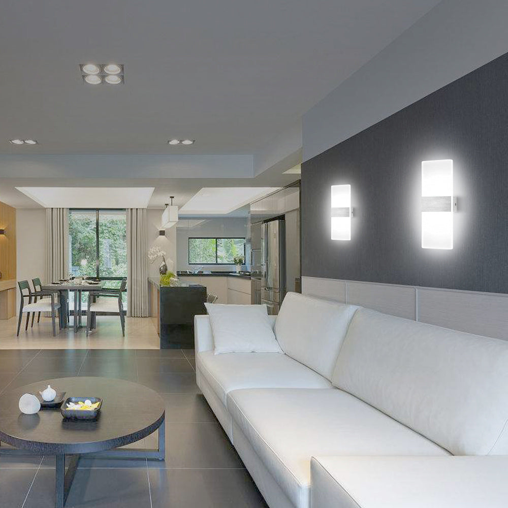 Ikodm LED Wandleuchte 12W für Flur & Bad