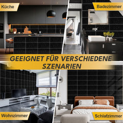 Wandpaneel Marmoroptik 60x30cm, 10 stück küchenrückwand,PET Küchenrückwand selbstklebend,Wandverkleidung Marmoroptik für Küche & Bad,Küchenrückwand Platte Wandpaneel