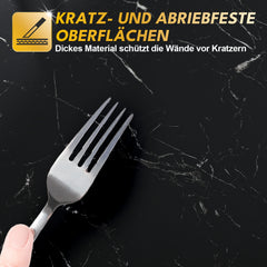 Wandpaneel Marmoroptik 60x30cm, 10 stück küchenrückwand,PET Küchenrückwand selbstklebend,Wandverkleidung Marmoroptik für Küche & Bad,Küchenrückwand Platte Wandpaneel