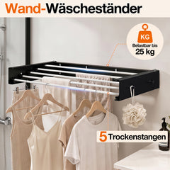 Ikodm Wand-Wäscheständer