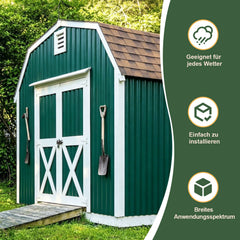 Ikodm Wellblechplatten für Dach, 117 x 93 cm, 1,5 mm PVC Wetterfeste Dachplatten Kunststoff, UV-beständige Wellplatten für Carport Gewächshaus Hühnerstall