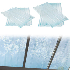 Ikodm Transparente FRP-Wellplatten für Dach, UV-beständig & lichtdurchlässig